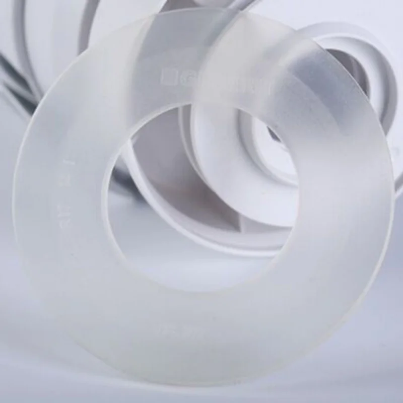 5pcs/set Drain Valve Water Stop Seal For Geberit Silicon Rubber Flush Valve Seal Washer Diaphragm 816.418.00.1 Toilet Tank Part thumbnail 2