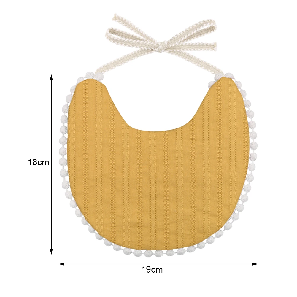 Cute Cartoon Dinner Feeding Clothes Double-deck Cotton Linen Baby Boys Girls Bibs Animal Flower Print Saliva Towel Kids Stuff thumbnail 2