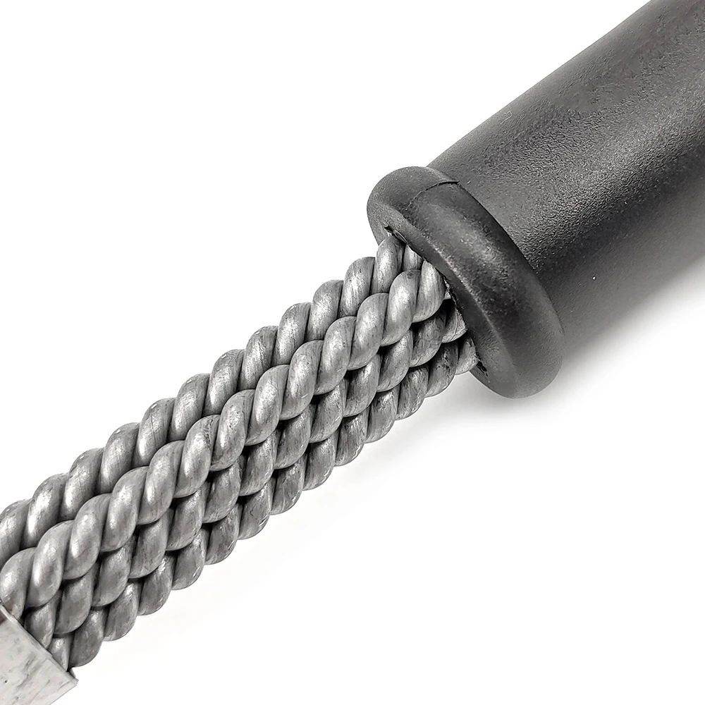 Safe Grill Brush - Bristle Free BBQ Grill Brush - Rust Resistant Stainless Steel Barbecue Cleaner - Great Grilling Accessories thumbnail 3