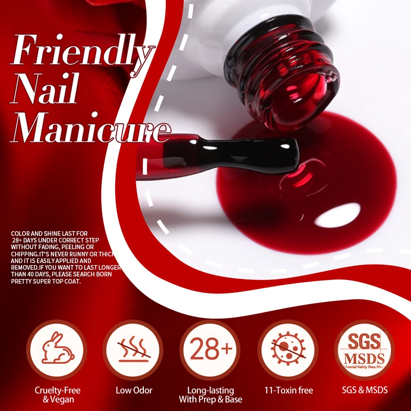 BORN PRETTY 10ml Jelly Nude Gel Nail Polish 50 Colors Semi Transparent Nail Art Nail Supplies Soak off UV LED Nails Gel Varnish thumbnail 5