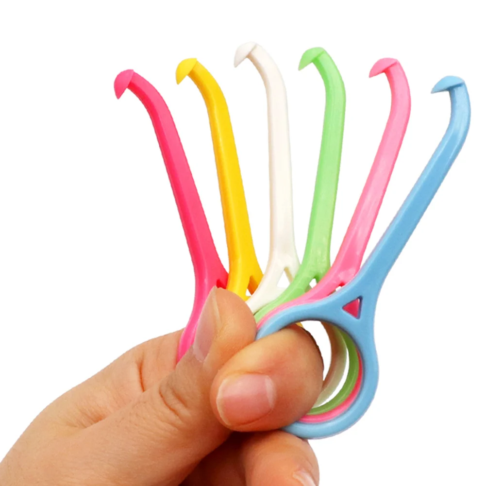 Wholesale 20/50/100Packs Orthodontic Aligner Removal Hook Tool Set 3 Types Dental Invisible Brace Extractor Oral Tooth Chewies thumbnail 5