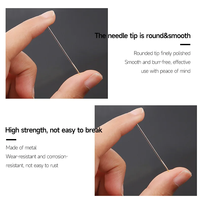 12/36PCS Sewing Needles Multi-size Side Opening Stainless Steel Darning Sewing Household Hand Tools thumbnail 5