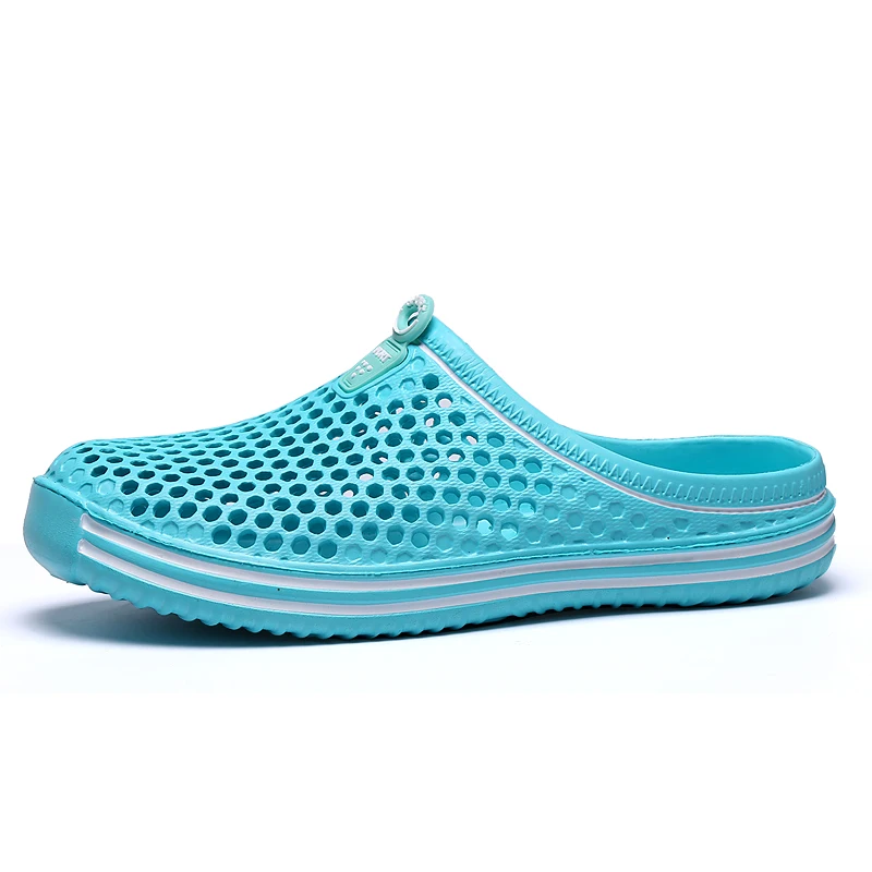 Comfortable Men Pool Sandals Summer Outdoor Beach Shoes Men Slip on Garden Clogs Casual Water Shower Slippers Unisex Zapatos thumbnail 6