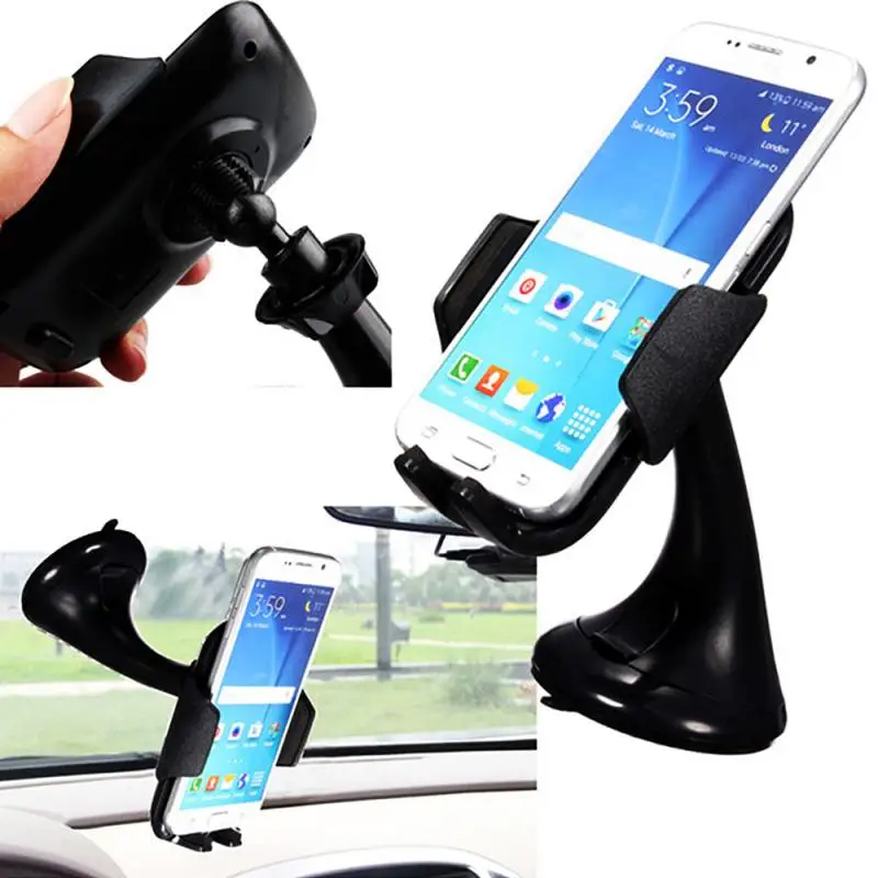 Car Sucker Mount Bracket GPS auto Phone Holder Stand for Audi A4 A6 A5 A6L A8L A4 Avant Q7 R A3 3-Door I Ah Ah A8 A3 thumbnail 5