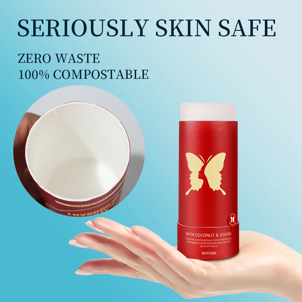 ENVISHA Beauty Health Antiperspirant Deodorant Stick Cream Body Skin Care Natural Mint Cucumber Underarm Odor Women Men Sports thumbnail 4
