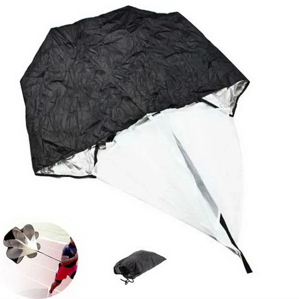 1PCS  Adjustable Speed Parachute Agility Training Umbrella football resistance Rope Fitness Running chute thumbnail 3