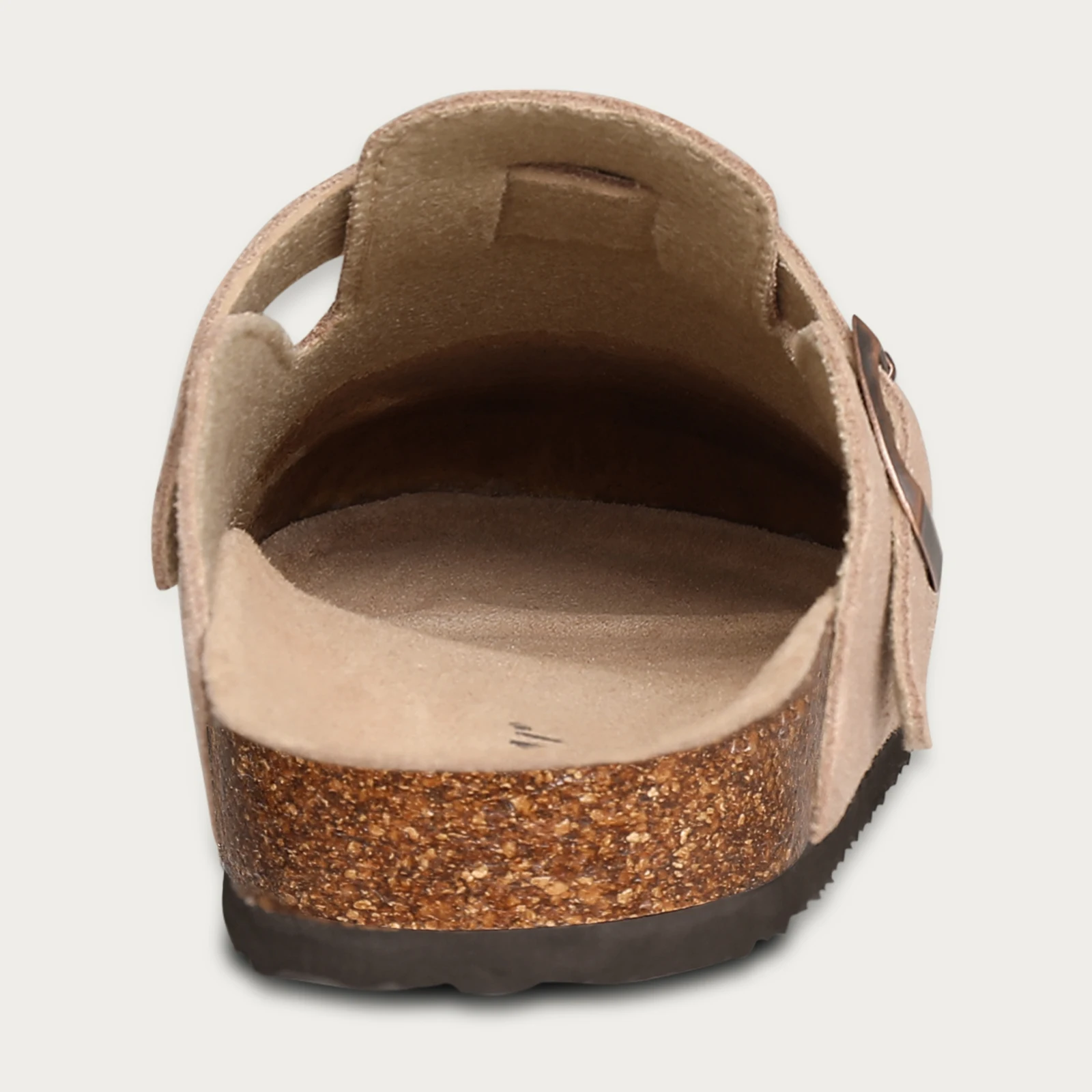 Shevalues Suede Clogs For Women Men Summer Cork Mules Soft Footbed Sandals With Arch Support  New Leisure Fashion Genuine Clogs thumbnail 4