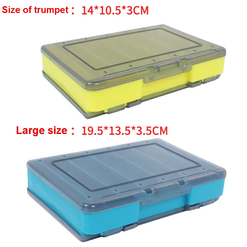 Compartments Fishing Tackle Boxes Bait Lure Hook Accessories Storage Box High Strength Fishing Boxes Storage Case Container Bags thumbnail 6