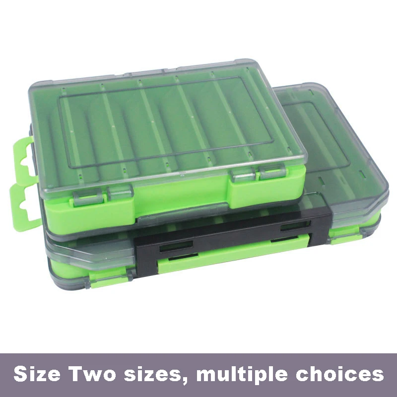Compartments Fishing Tackle Boxes Bait Lure Hook Accessories Storage Box High Strength Fishing Boxes Storage Case Container Bags thumbnail 3
