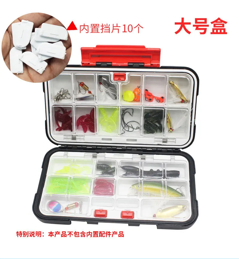 Large Capacity Waterproof Multifunctional Fishing Storage Box Boxes for Fishing Lures Bait Lure Takle Tackles Hook Plastic thumbnail 3