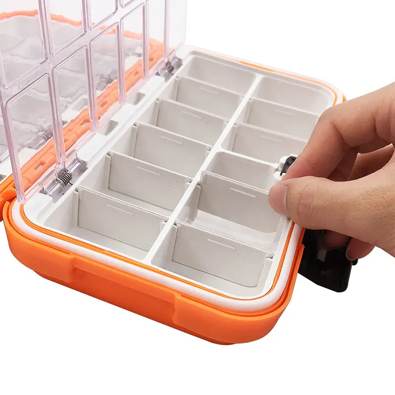 Large Capacity Waterproof Multifunctional Fishing Storage Box Boxes for Fishing Lures Bait Lure Takle Tackles Hook Plastic thumbnail 2