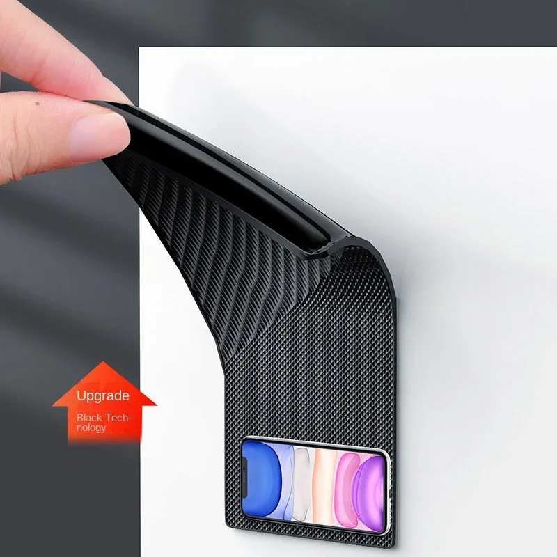 New Car Dashboard Sticky Anti-Slip PVC Mat Auto Non-Slip Sticky Gel Pad Car Styling Interior for Phone Sunglasses Holder thumbnail 3