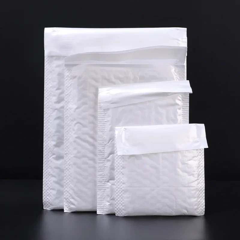 10-50Pcs Bubble Envelopes White Foam Shipping Bags Poly Bubble Mailers Pad Self Seal Packing Bags 11cm 15cm 23cm Wholesale thumbnail 3