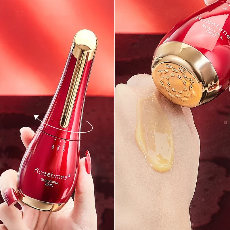 Electric Facial Beauty Devices Face Lifting Anti Wrinkle Facial Eye Massage with Face Cream Introducer Skin Rejuvenation thumbnail 5