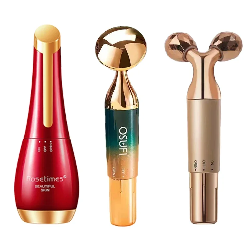 Electric Facial Beauty Devices Face Lifting Anti Wrinkle Facial Eye Massage with Face Cream Introducer Skin Rejuvenation thumbnail 6