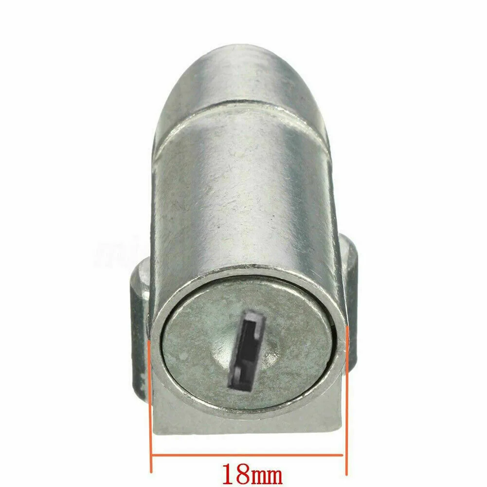 Ignition Switch Battery Safety Lock Universal Battery Chager Mini Lock With 2 Keys For Motorcycle Electric Bike Scooter E-bike thumbnail 5