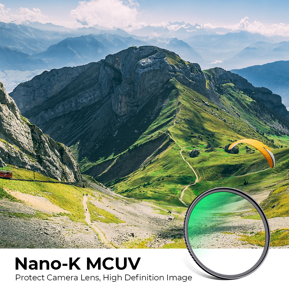 K&F Concept 37-86mm UV Filter Lens Optics with Multi Coated Protection for Camera Lenses 49mm 52mm 55mm 58mm 62mm 67mm 77mm 82mm thumbnail 2