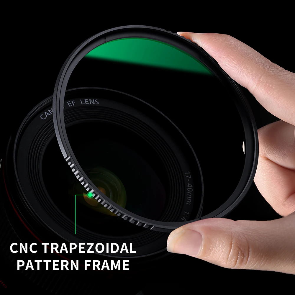 K&F Concept 37-86mm UV Filter Lens Optics with Multi Coated Protection for Camera Lenses 49mm 52mm 55mm 58mm 62mm 67mm 77mm 82mm thumbnail 4