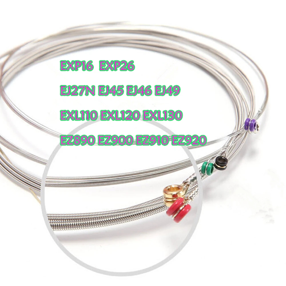 Wholesale 10 Pcs For Resale Classical/Acoustic/Electric Guitar Strings Popular EJ45 EXP16 EJ27N EXL110 EZ900