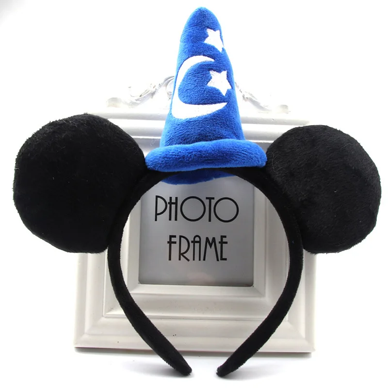Mouse Ears Headhand for Girls Adults Cute Cartoon Party Cosplay Hair Accessories Sequin Bows Hairband Toys thumbnail 5