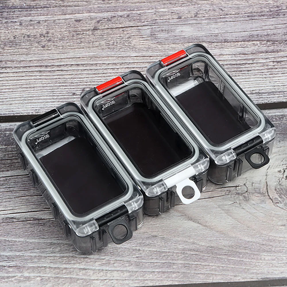 Free Combination Boxes Trinity Luminous Seal Ring 3M Magnet Gum Waterproof Cube Bait Container Fishing Tackle Storage Tool Box thumbnail 4