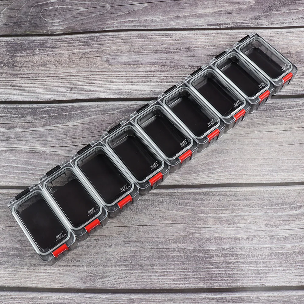Free Combination Boxes Trinity Luminous Seal Ring 3M Magnet Gum Waterproof Cube Bait Container Fishing Tackle Storage Tool Box thumbnail 6