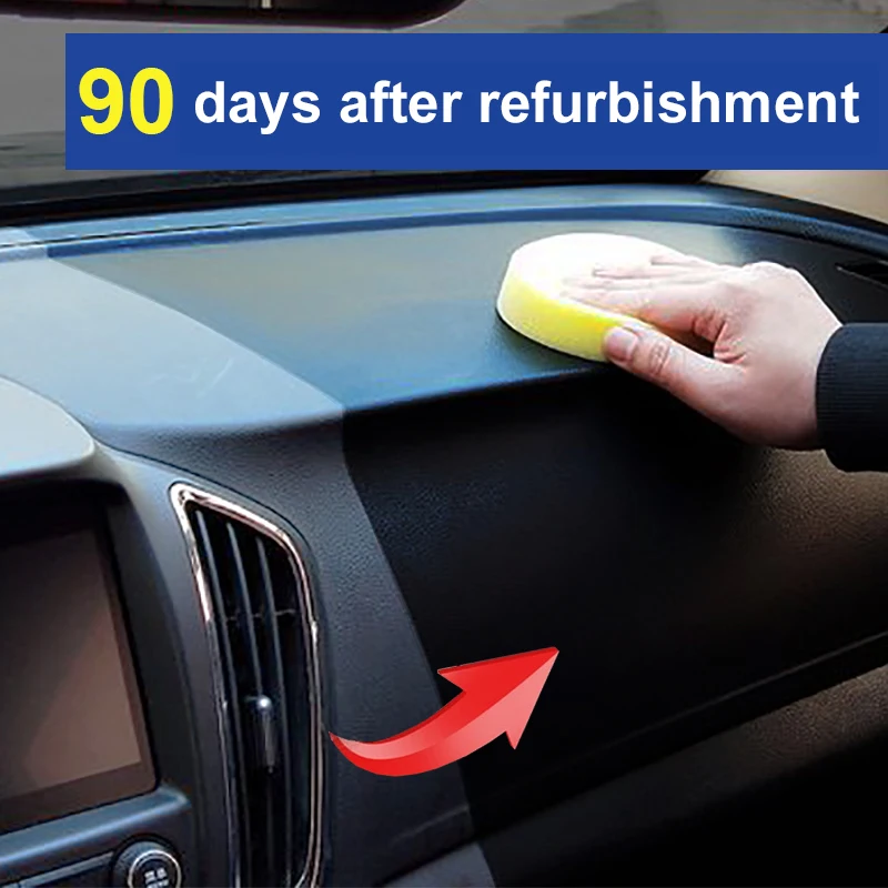Car Plastic Restorer Back To Black Gloss Car Cleaning Products Plastic Leather Restore Auto Polish And Repair Coating Renovator thumbnail 4