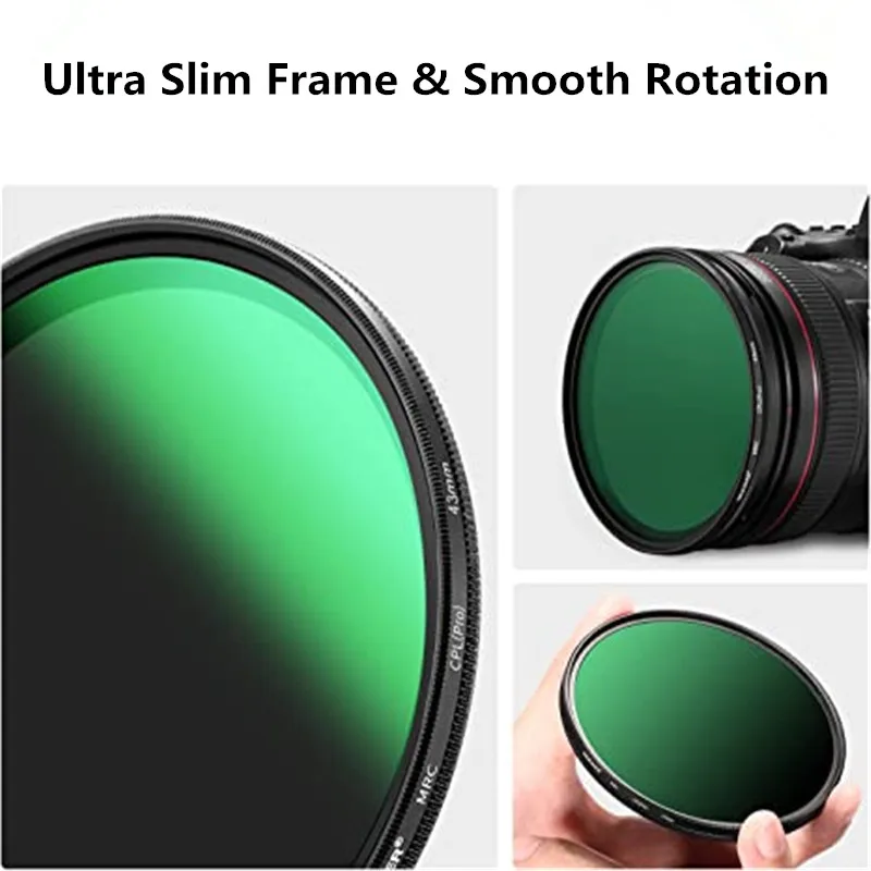 Circular Polarizing CPL Filter 37 39 40.5 43 46 49 52 55 58 62 67 72 77 mm for Nikon Canon Sony Fujifim Olympus Camera Lens thumbnail 4
