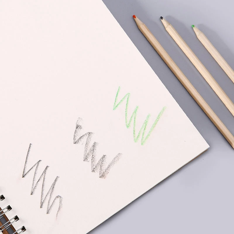 Professional Sketchbook Blank Watercolor Notebook 160 GSM Spiral diary Art school supplies Pencil drawing notepad Stationery thumbnail 3