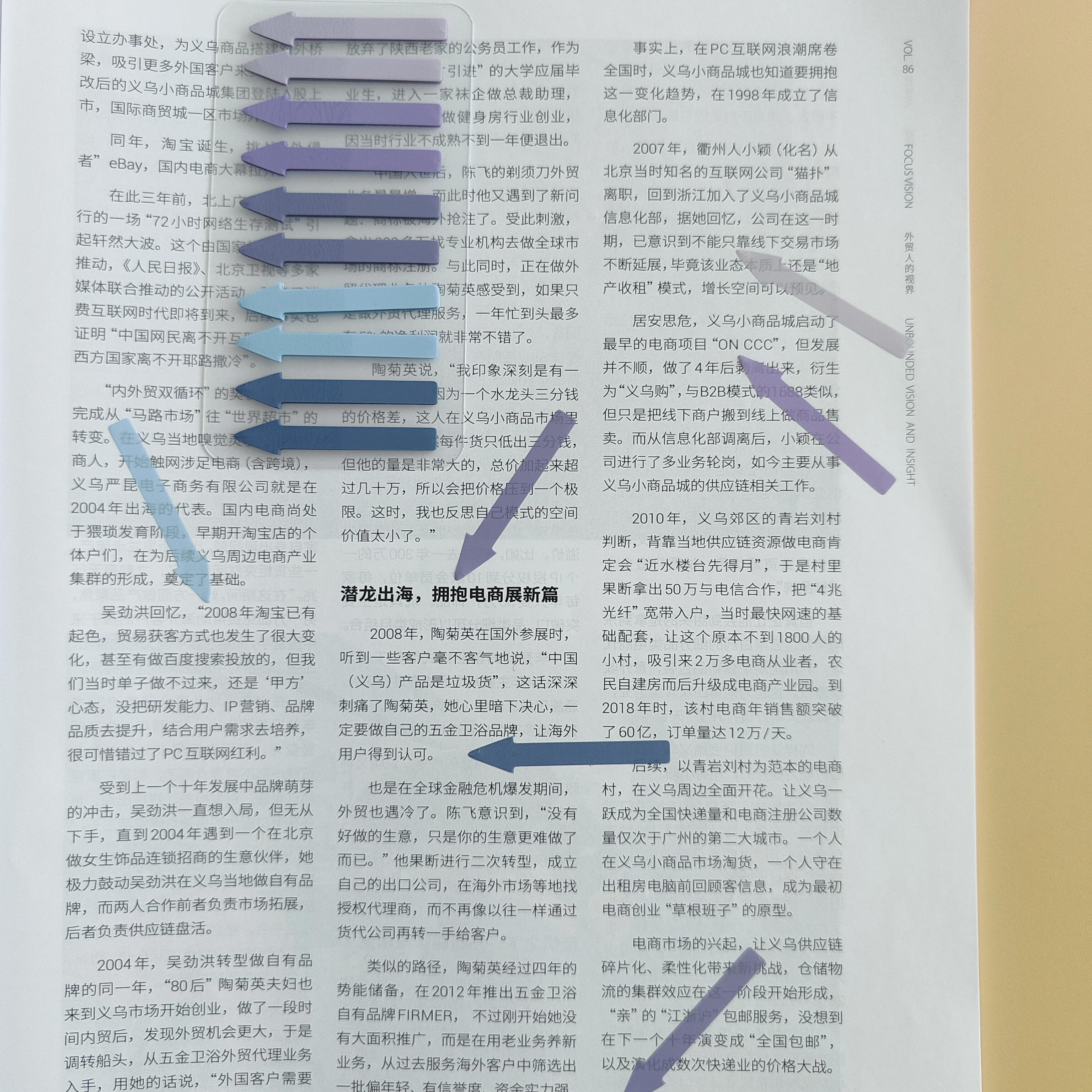300 Sheets Transparent Fluorescent Index Tabs PET Arrow Flags Sticky Note for Page Marker Planner Stickers Office School thumbnail 5