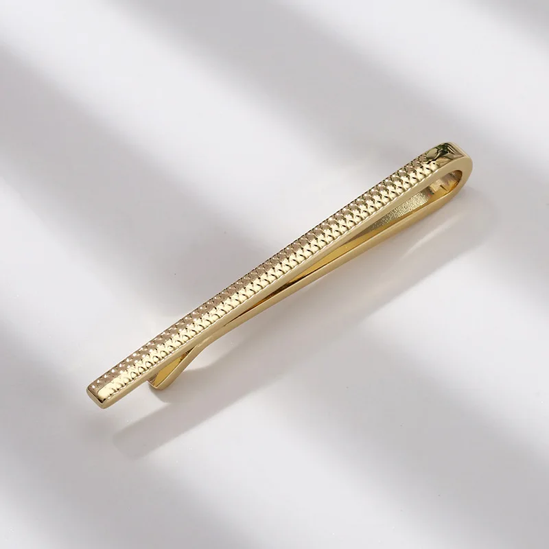 Luxury Design Metal Tie Clip Men Wedding Necktie Tie Clasp Clip Gentleman Ties Bar Crystal Tie Pin For Men Accessories Jewelry thumbnail 5