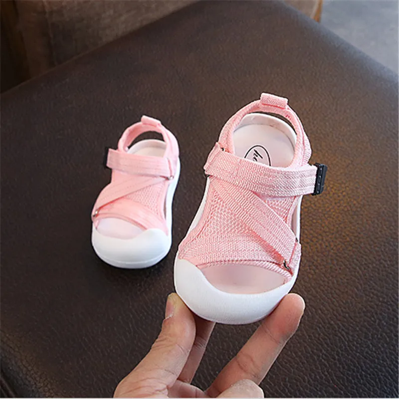 2020 Summer Infant Toddler Shoes Baby Girls Boys Casual Shoes Non-Slip Breathable High Quality Kids Anti-collision Beach Shoes thumbnail 4