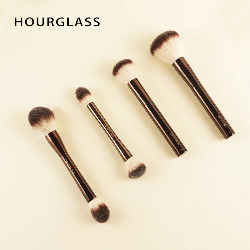 Hourglass Makeup Brush All Kinds Eyeshadow Foundation Concealer Powder Bronzer Blusher Eyeliner Retractable Professional Brushes thumbnail 2