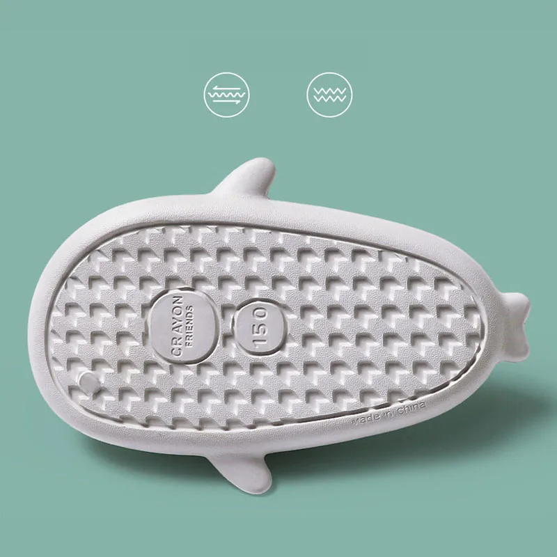 Children Slippers Cartoon Shark Sandals Summer Boys Girls Baby Kids Shoes Soft Sole Anti-Slip thumbnail 6