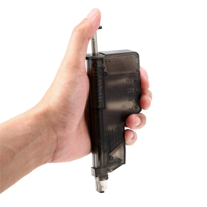 Airsoft Plastic BB Speed loader 220/100 Rounds War Games Combat Tactical BB Loader Paintball Outdoor Hunting Accessory thumbnail 6