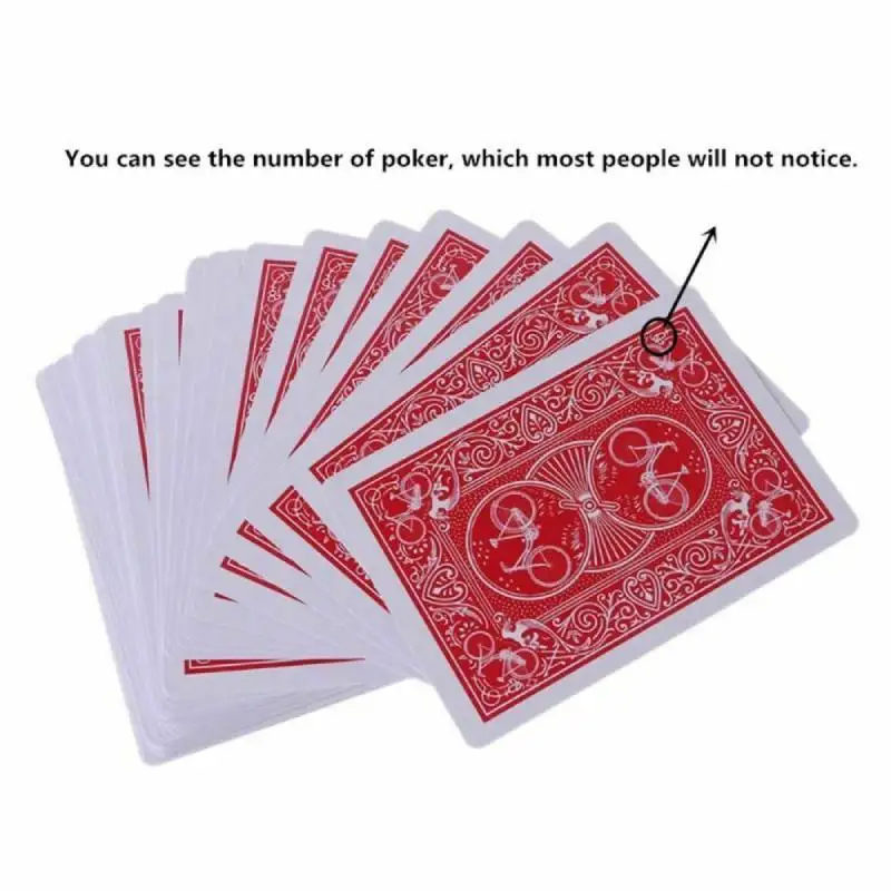 Easy Magic Trick Marked Stripper Deck Playing Cards Poker Magic Tricks Close Up Magic Props Party Table Games Gift for Kid Child thumbnail 4