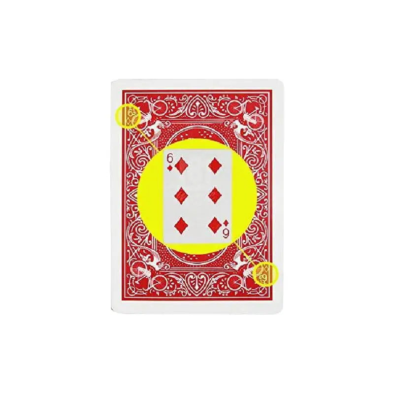 Easy Magic Trick Marked Stripper Deck Playing Cards Poker Magic Tricks Close Up Magic Props Party Table Games Gift for Kid Child thumbnail 2