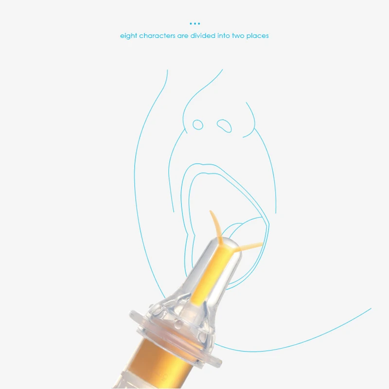 New Feeding Utensils Needle Feeder Squeeze Medicine Dropper Dispenser Pacifier Baby Kids Smart Medicine Dispenser Multi-colors thumbnail 5