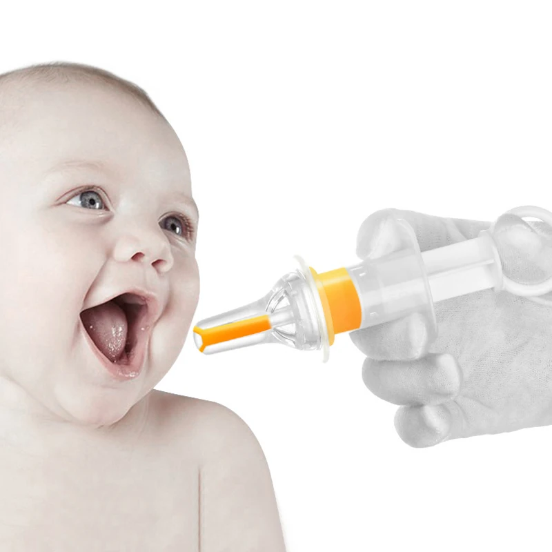 New Feeding Utensils Needle Feeder Squeeze Medicine Dropper Dispenser Pacifier Baby Kids Smart Medicine Dispenser Multi-colors thumbnail 3