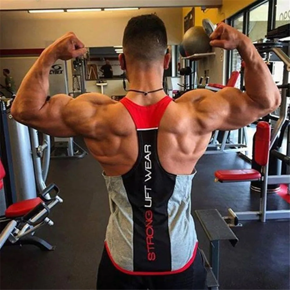 Mens Bodybuilding Tank top Gyms Fitness sleeveless shirt 2025 New Male Cotton clothing Fashion Singlet vest Undershirt Hombre thumbnail 6