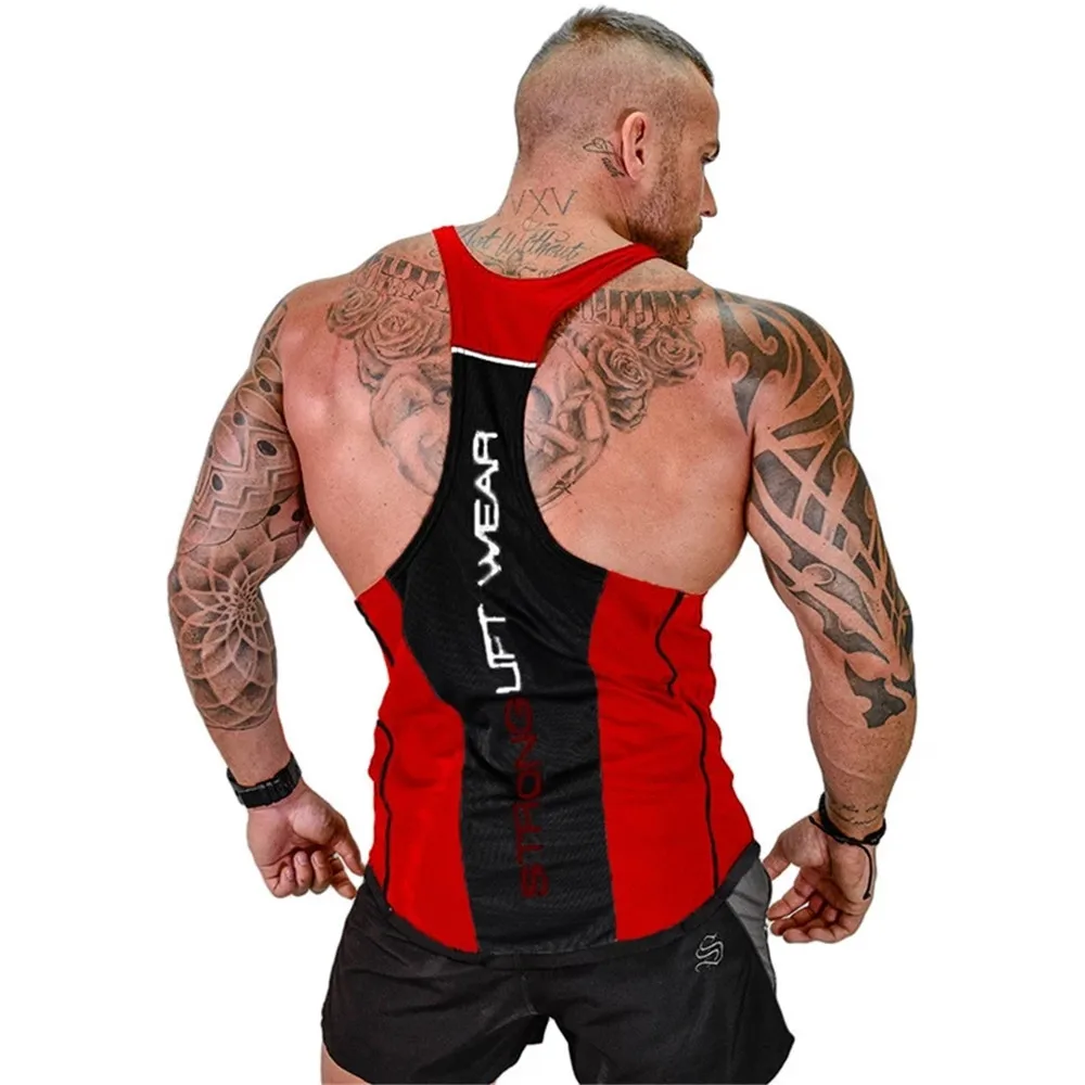 Mens Bodybuilding Tank top Gyms Fitness sleeveless shirt 2025 New Male Cotton clothing Fashion Singlet vest Undershirt Hombre thumbnail 4