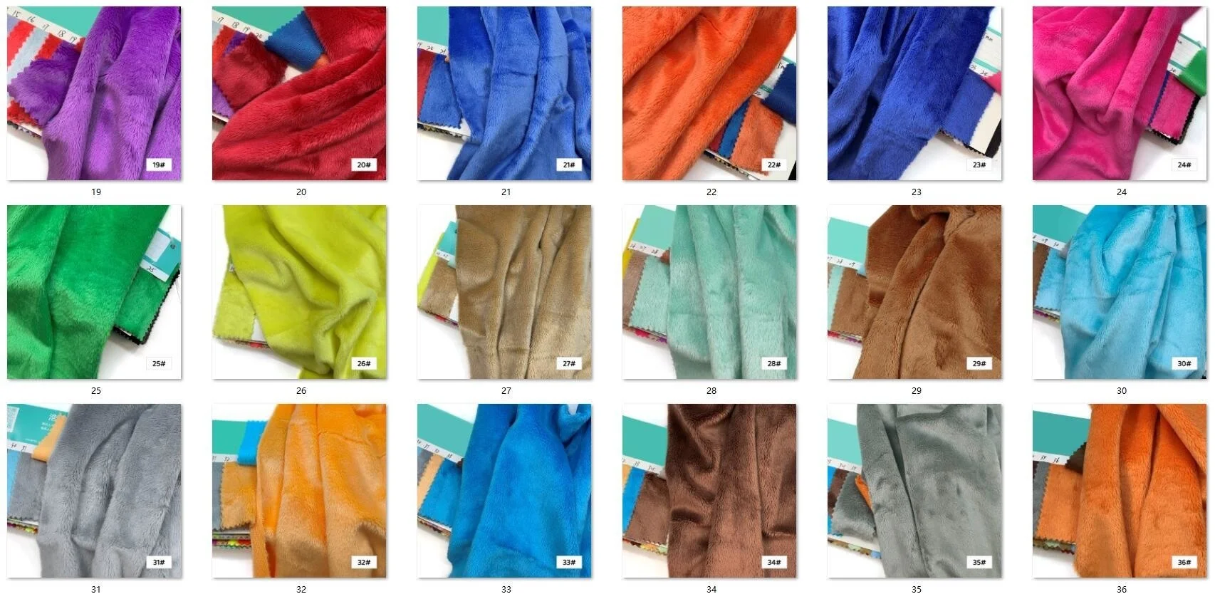 45x50cm 34~66# Plush Fabric For Sewing 5mm Pile Length 100 Polyester Hair Material For Popular Cotton Dolls DIY Handmade Fabric thumbnail 3