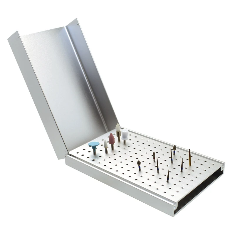 Dental 152 Points Bur Holder Disinfection Case Cleaning Stand Autoclave Sterilizer For High/Low Speed Dental Burs thumbnail 3