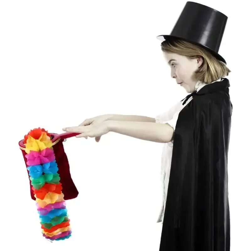 Magical Change Bag Magic Prop Twisting Handle Make Things Appear Disappear Performance Stage Magic Trick for Kids Party Supplies thumbnail 2