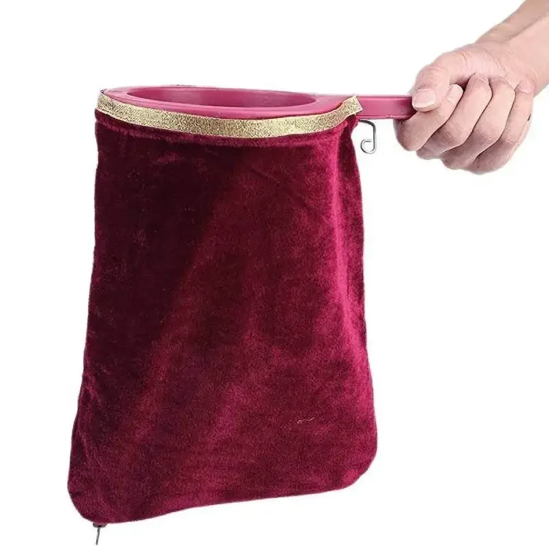 Magical Change Bag Magic Prop Twisting Handle Make Things Appear Disappear Performance Stage Magic Trick for Kids Party Supplies thumbnail 3