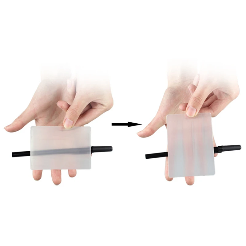 10pcs Magic Props Lubor's Lens Card Close Up Stage Magic Tricks Illusion Magic Card Tricky Gimmick Magician Toy For Kid Beginner thumbnail 2