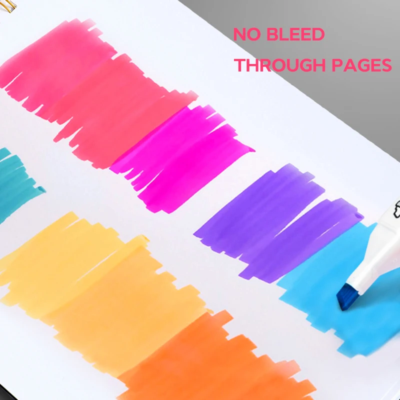 8K/A4 Thickened Sketchbook Student Art Painting Drawing Paper Sheets Marker Book NoteBook Water Color School Stationery thumbnail 4