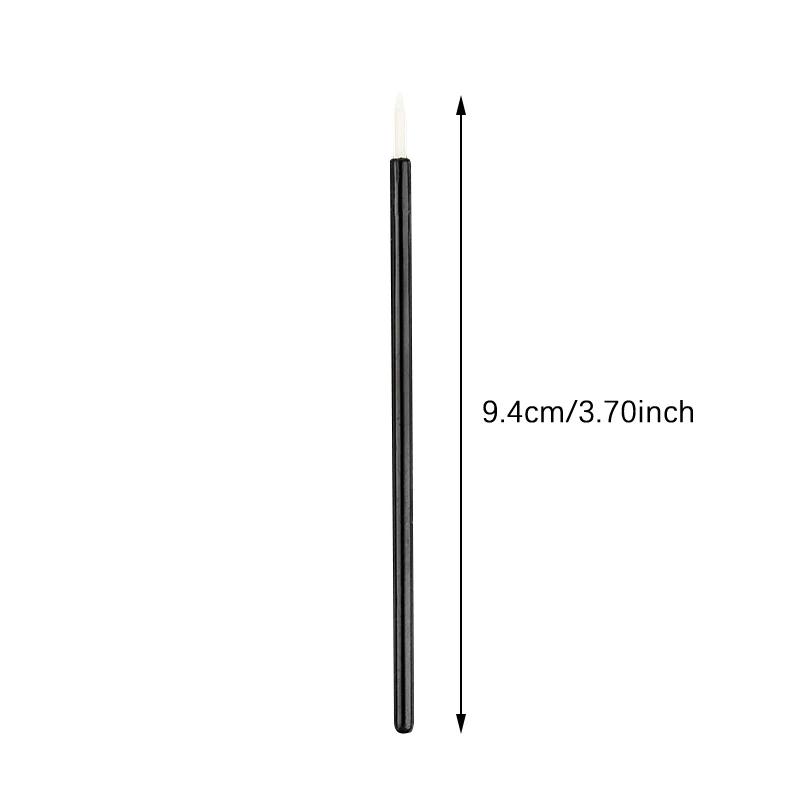 50/100pcs Makeups Eyeliner Brushes Fine Fiber Head Applicator Wand Extensions Cosmetic Brush With Cap Professional Makeup Tools thumbnail 6