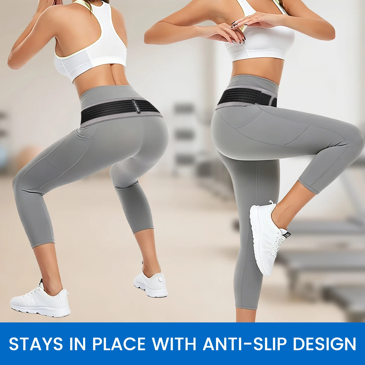 VELPEAU Sacroiliac SI Joint Hip Belt for Sciatica, Lower Back Pain, Postpartum Recovery Pelvic Belt, Non-Slip and Wear Resistant thumbnail 6