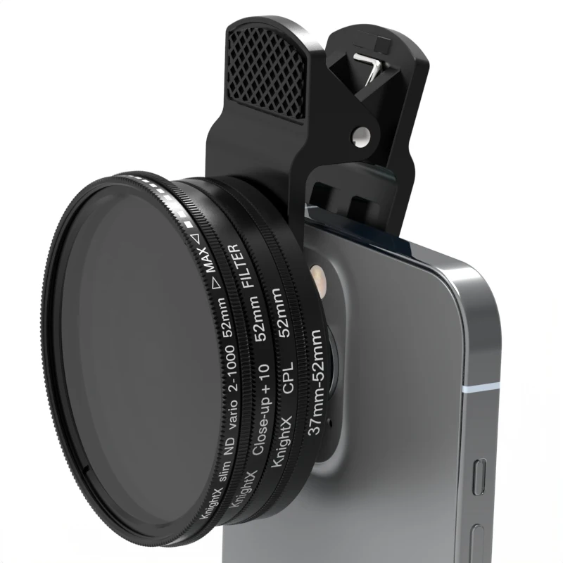 KnightX DSLR Effect Phone Camera Macro Lens  Polarizer Camera Lens CPL  ND Fish Eye Lenses Filter For smartphones thumbnail 2